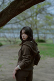 KNIT HOODIE